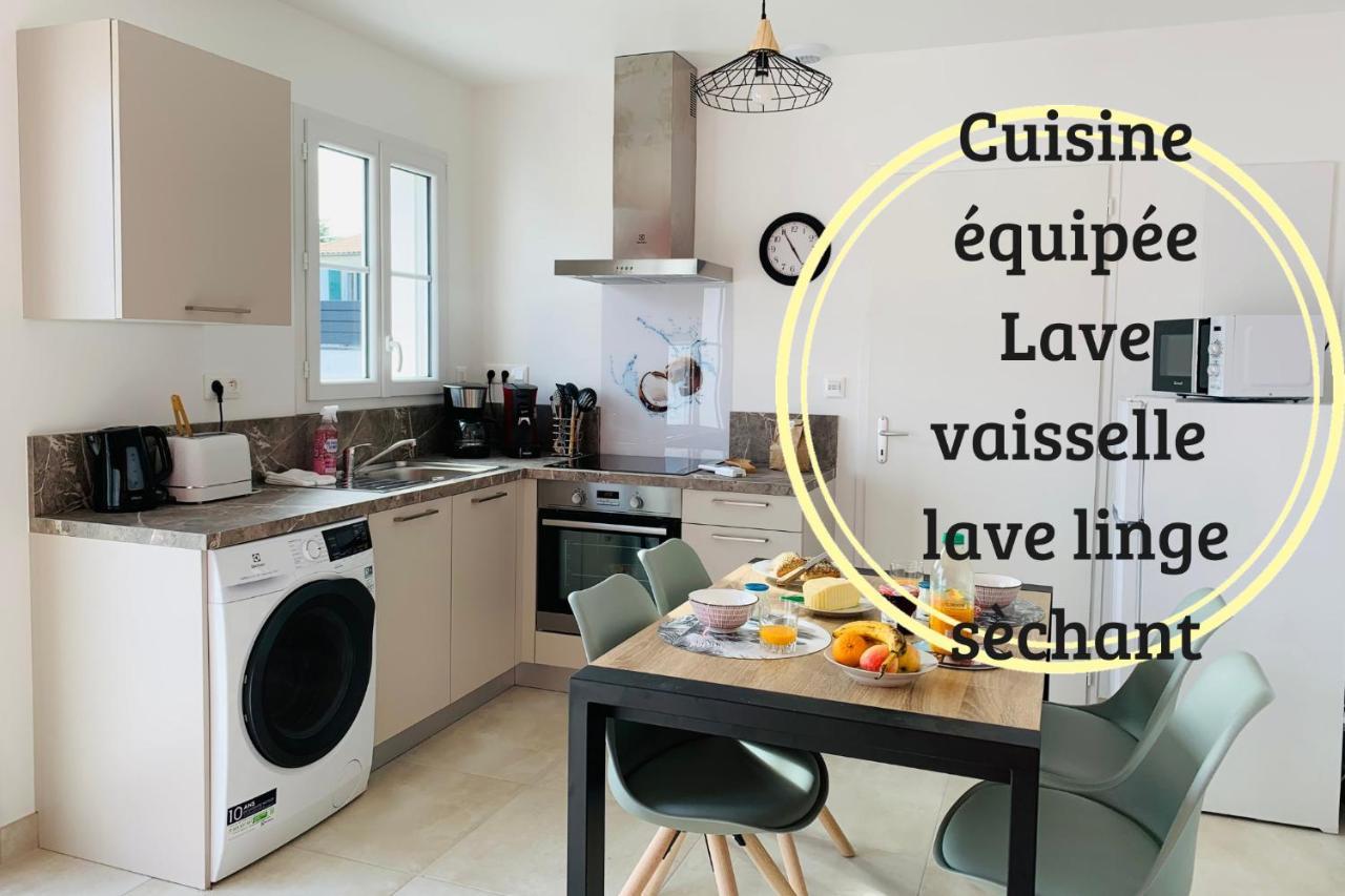 Le Mousse Maison Avec Piscine/Parking/Wifi/Plages 5Kms Les Mathes Buitenkant foto