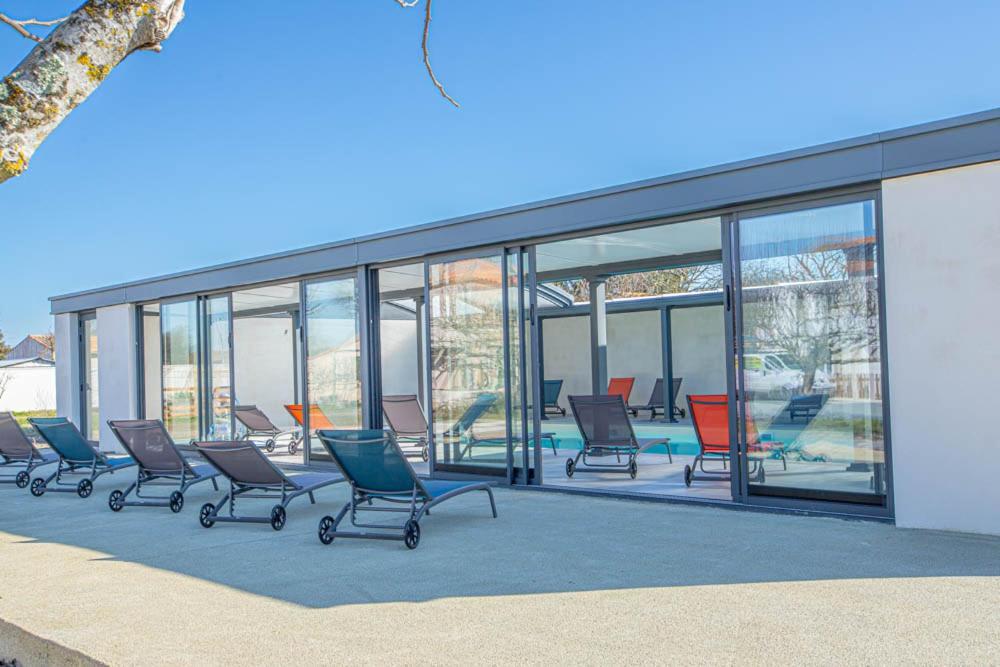 Le Mousse Maison Avec Piscine/Parking/Wifi/Plages 5Kms Les Mathes Buitenkant foto